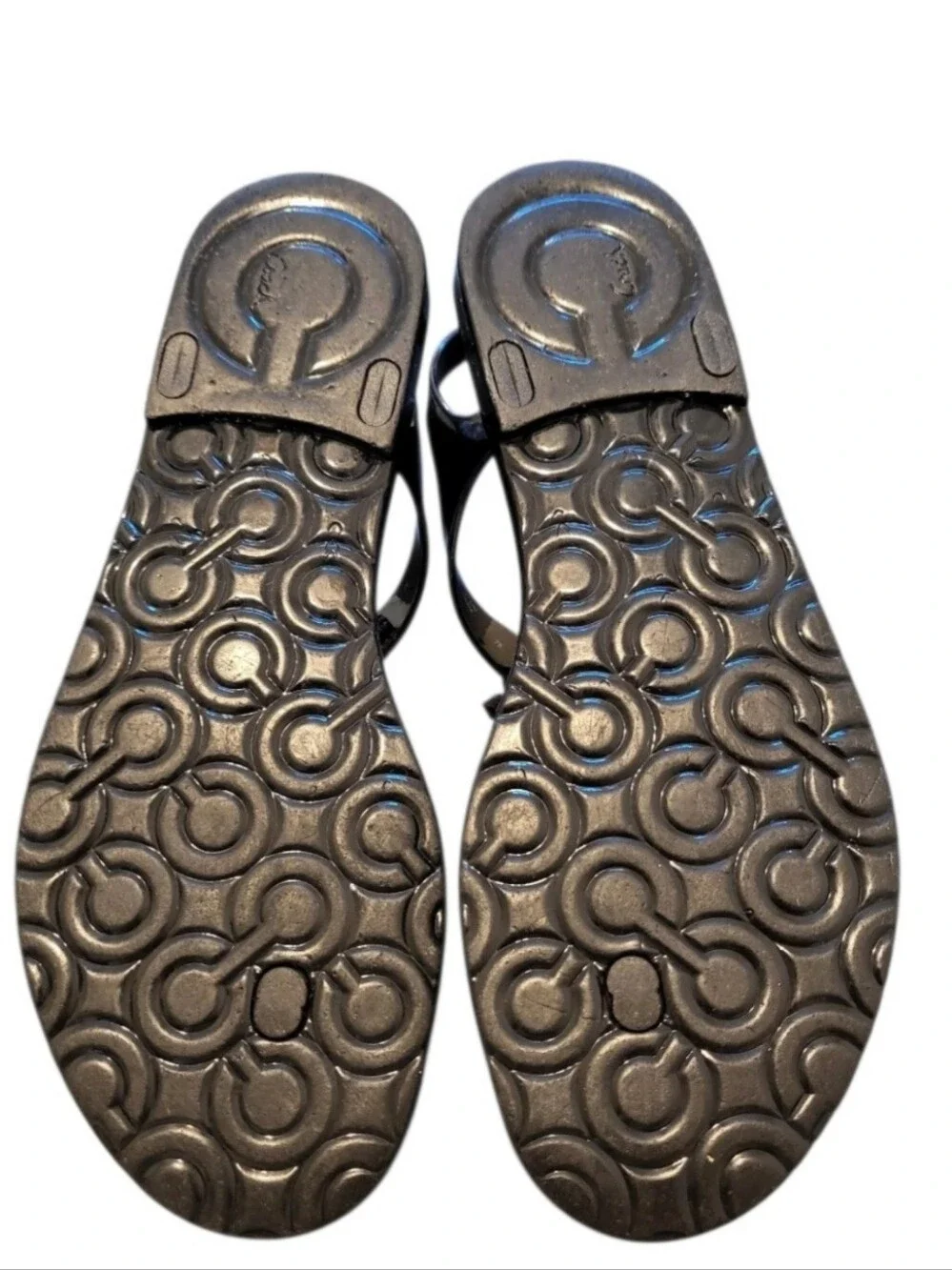 Authenthic Coach Hida Jelly Floral Beaded Sandals